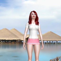 enjoy virtual sex games with mates like heterosexual hot girl TazMia, 