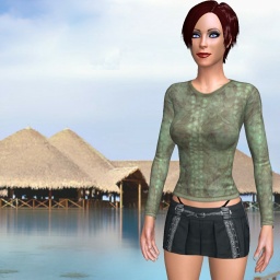 hot heterosexual brute girl Sashanal,  enjoys online 3Dsex