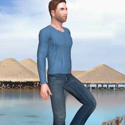 free 3D sex game adventures with heterosexual hot boy Quad, 