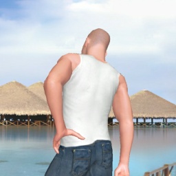 3Dsex game playing AChat community member heterosexual voluptuous boy LuckyLuke, 