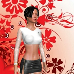 Online sex games player MissDemeanor in 3D Sex World