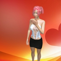 connect and play virtual 3D sex with heterosexual brute girl ItsLinaa, Mmf , 