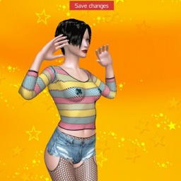 hot bisexual hot girl MilenaMile, Brazil,  enjoys online 3Dsex