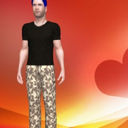 3Dsex game playing AChat community member  hot boy Lkjhg131, 