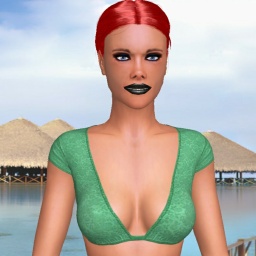 virtual sex game playing w. single girls like bisexual brute shemale SkinnyPP, 