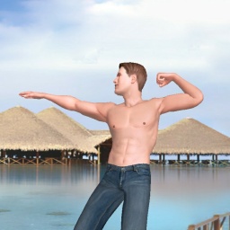 enjoy virtual sex games with mates like heterosexual erotic boy Trooperaaron, usa, 