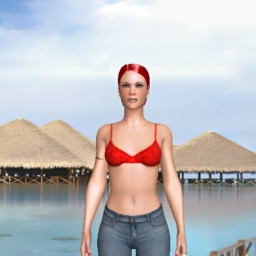3Dsex game playing AChat community member heterosexual lustful shemale BlueMoone, 