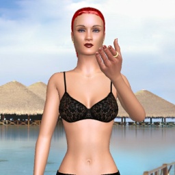 adults enjoying 3D sex games like bisexual hot shemale Clara32, 