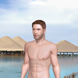 connect and play virtual 3D sex with heterosexual brute boy Cumfuck, 