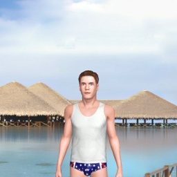 3Dsex game playing AChat community member heterosexual fiend boy Anhuykun, 55inch, 