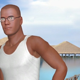 3D sex game community member heterosexual erotomanic boy Jumbo25, Jamaica, Stroking my cock, 