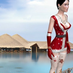 playing hot sex games with fans like  hot shemale Ykiki, 