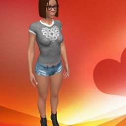 best sim sex game online with  sensual girl DollyloveFun, Germany, 