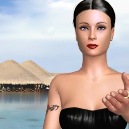 see bisexual sodomist girl Abella, USA,  while playing porn game online