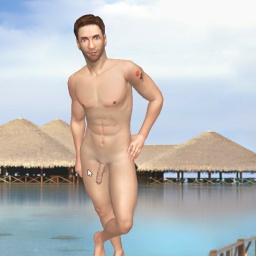 3Dsex game playing AChat community member heterosexual fiend boy Milan69, 