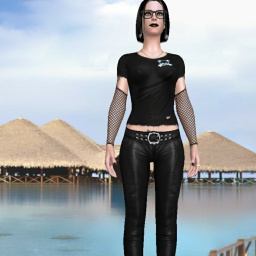 3D sex game community member bisexual devoted girl BunnyMoon, 
