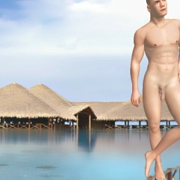 see heterosexual hot boy HowlinWolf, wolfie wants a wolfette while playing porn game online