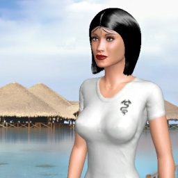 3Dsex game playing AChat community member bisexual voluptuous girl Fruta22, Soy nueva si hablas esp saludame, soy una pera que pasa jajaja