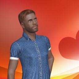 see bisexual pleasant boy Donntrell, USA, here for fun, boys and girls. while playing porn game online
