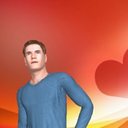 3Dsex game playing AChat community member heterosexual nymphomaniac boy LetsStartSex, 