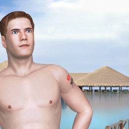 try virtual 3D sex with bisexual chatty boy RedBeard, Dapper, my first visit to achat!