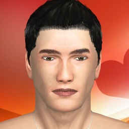 Free virtual sex games fan Thinker in AChat 3D Adult World