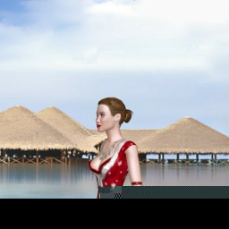 3Dsex game playing AChat community member  fiend girl A114514bc, 