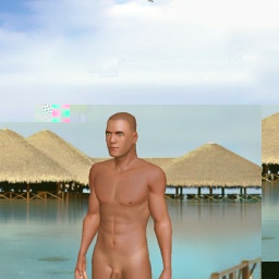 enjoy virtual sex games with mates like heterosexual virile boy Ranger, 