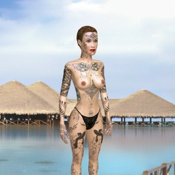 adults enjoying 3D sex games like  hot shemale Pantherana, 