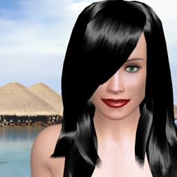 free 3D sex game adventures with bisexual sodomist girl Shirakiins, Japan, 