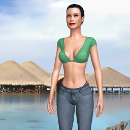 free 3D sex game adventures with bisexual virile girl MonicaGirl, Italy, 