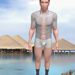 connect and play virtual 3D sex with homosexual hot boy JeenyTW, 