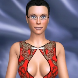 3Dsex game playing AChat community member heterosexual erotic girl Otvertka777, 