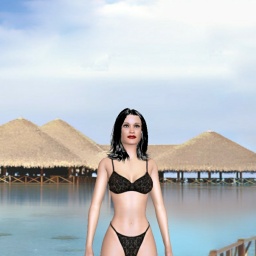 hot bisexual brute girl Suka, sexcity,  enjoys online 3Dsex