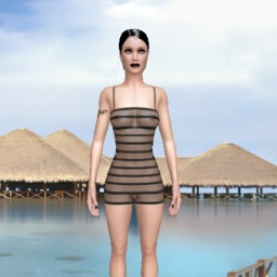 3D sex game community member  hot shemale Oksanaa, 