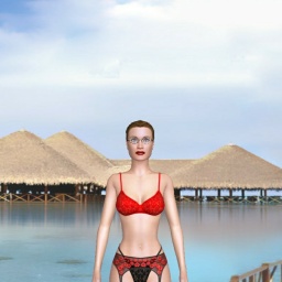 connect and play virtual 3D sex with heterosexual sexy girl SoMarieSo, 
