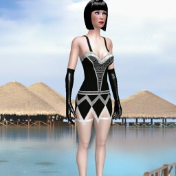 3D sex game community member bisexual easygoing girl Ch0cka, 