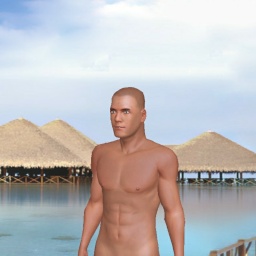 try virtual 3D sex with heterosexual brute boy Meliodaz, 