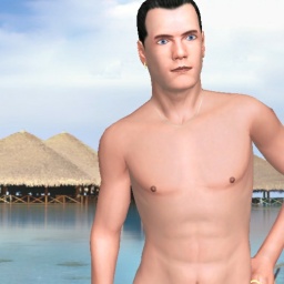 connect and play virtual 3D sex with bisexual sex maniac boy Michel, Bi, gay, sissy, 