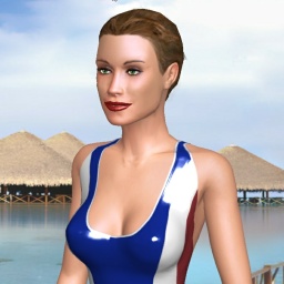 for 3D virtual sex game, join and contact  hot shemale Black3, 