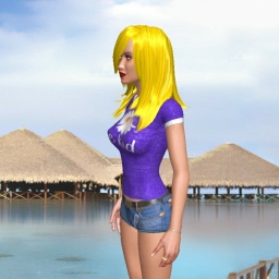 enjoy virtual sex games with mates like bisexual lustful shemale LtlDebbie, usa, 