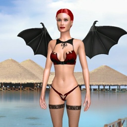 adults enjoying 3D sex games like  hot shemale Sksu32, 