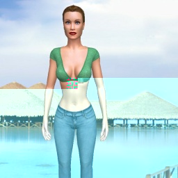 hot bisexual vuloptuous shemale Mirranova,  enjoys online 3Dsex