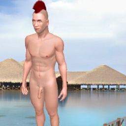 adults enjoying 3D sex games like heterosexual emotional boy IvanGhost, 