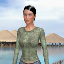 3Dsex game playing AChat community member bisexual bugger girl AnitaDevil, 