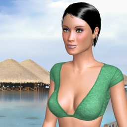 connect and play virtual 3D sex with heterosexual sex maniac girl Danaa, 