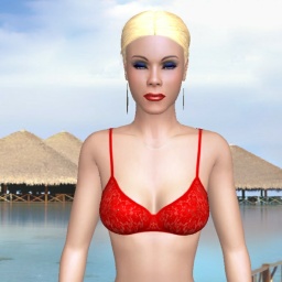 3D sex game community member heterosexual voluptuous girl Faneczka, 