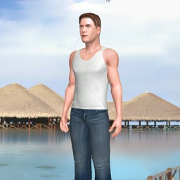 free 3D sex game adventures with homosexual sex maniac boy Samuelesem, italy, 