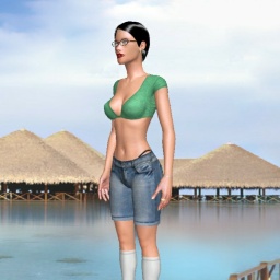 hot bisexual sodomist girl Guri,  enjoys online 3Dsex