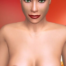 3D sex game community member heterosexual lustful girl Nesa33, 